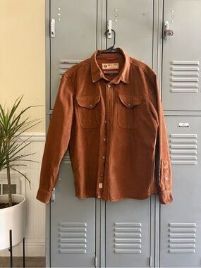 Forest Corduroy Shirt - Rust